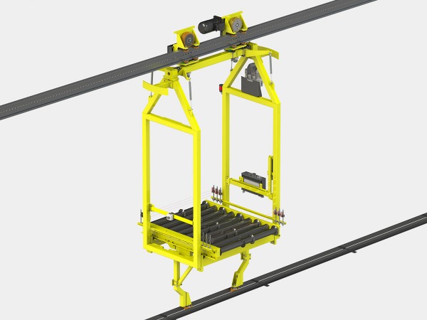 Automated Electrified Monorail Wheel