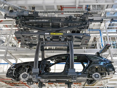 Electric Monorail System (EMS) Drive Wheel in Automotive Manufacturing