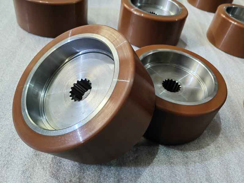 Durable High-Speed Poly Wheels for Material Handling